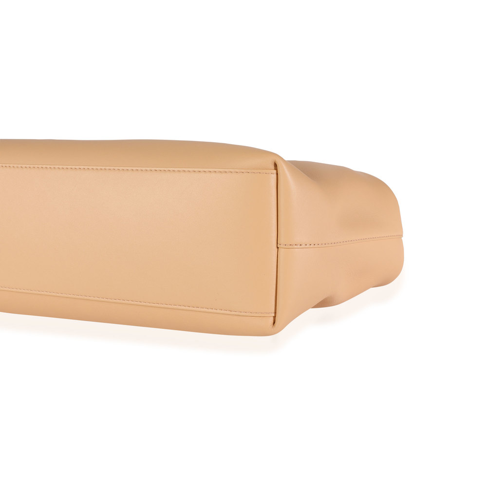 Bottega Veneta Almond Calfskin Leather Medium Point Bag - Picture 8 of 8